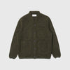 Universal Works Cardigan - Olive - Front