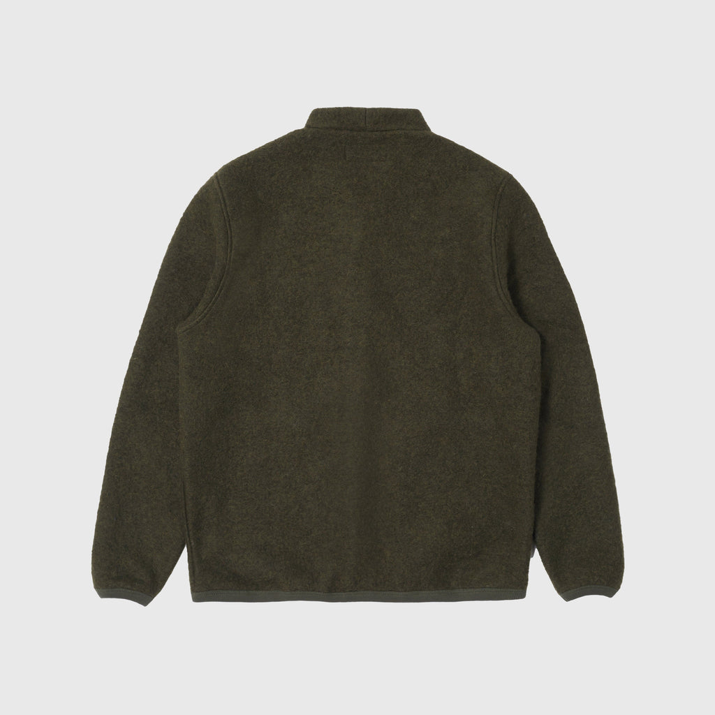 Universal Works Cardigan - Olive - Back