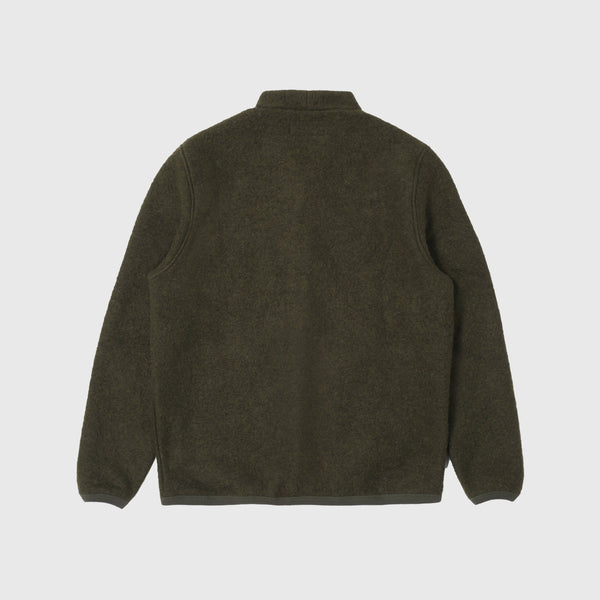 Universal Works Cardigan - Olive - Back