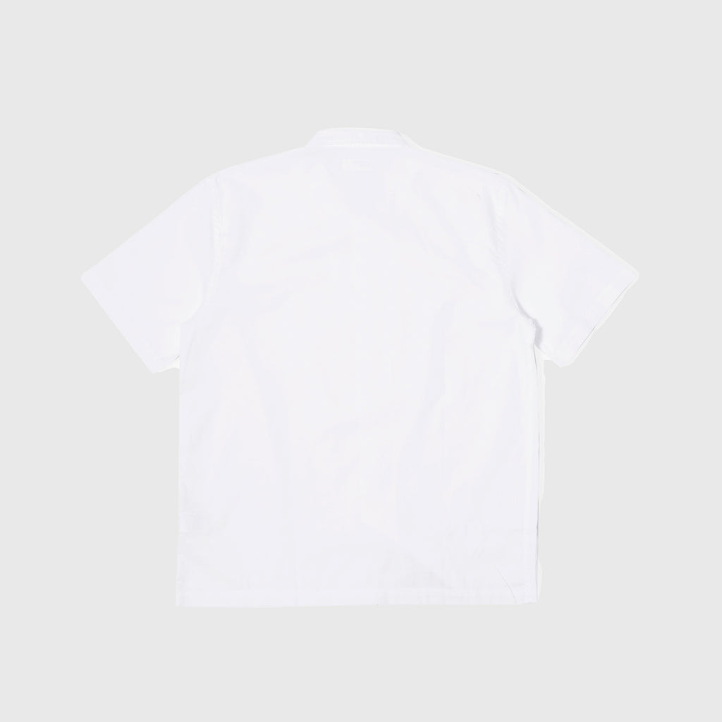 Universal Works Road Shirt - White - Back