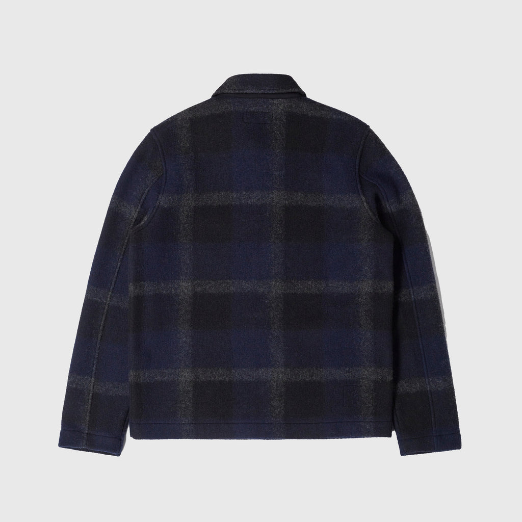 Universal Works Field Jacket - Black / Grey - Back