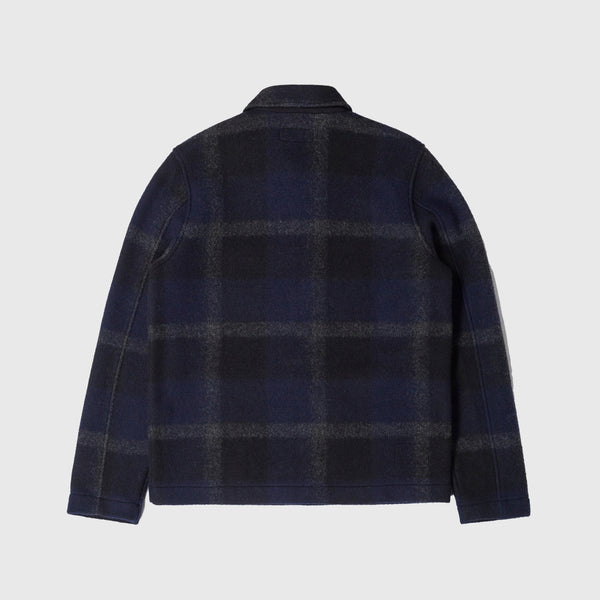 Universal Works Field Jacket - Black / Grey - Back