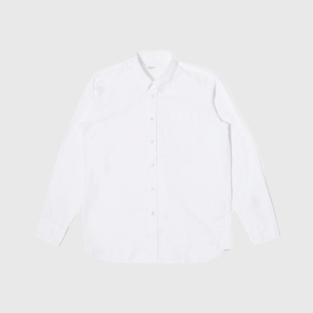 Universal Works Daybrook Shirt - White - Front