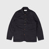 Universal Works Bakers Jacket - Black - Front