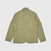 Universal Works Bakers Jacket - Light Olive - Back