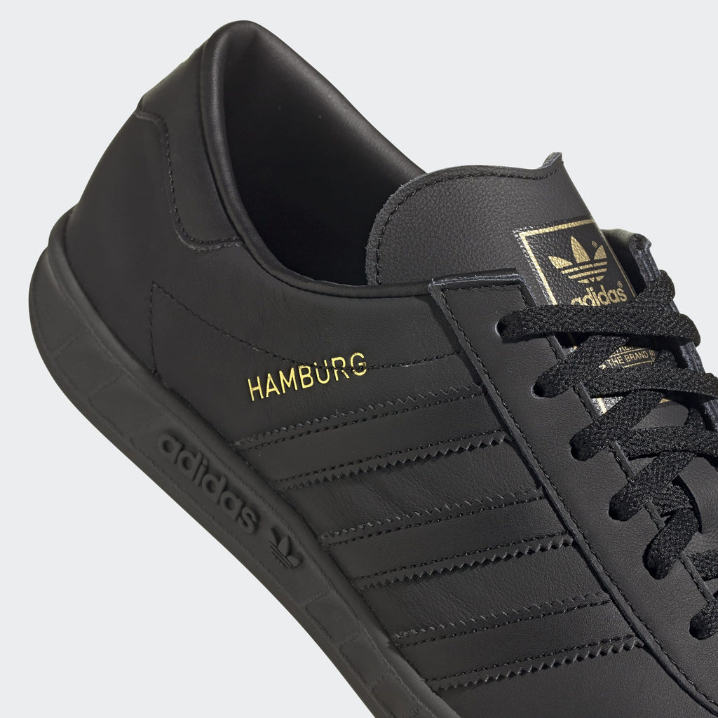 Adidas Hamburg - Core Black / Core Black / Gold Metallic Logo