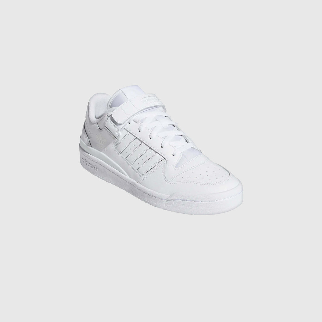 Adidas Forum Low  - Cloud White / Cloud White / Cloud White Front 