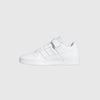 Adidas Forum Low  - Cloud White / Cloud White / Cloud White Side View