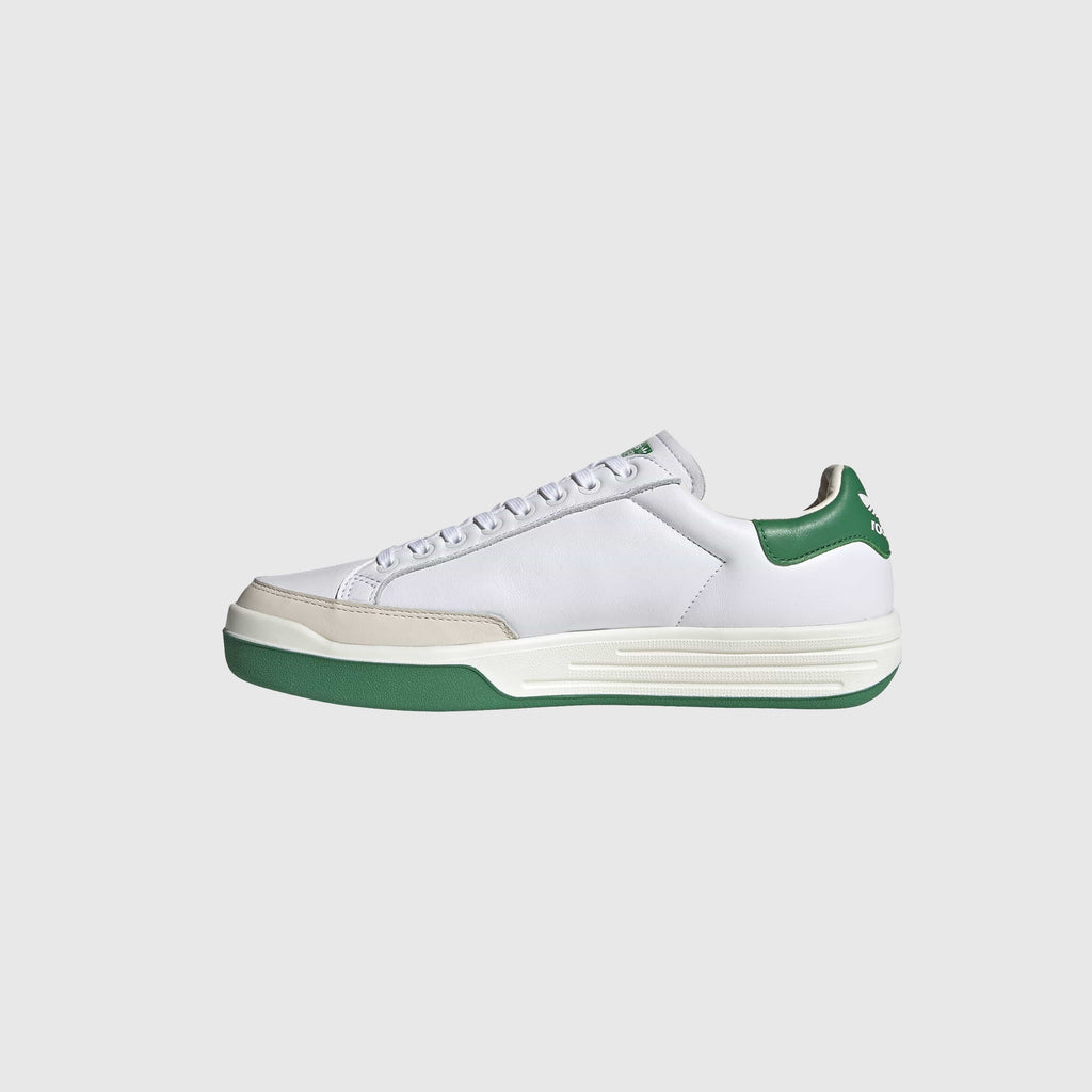 Adidas Rod Laver - Cloud White / Green / Off White Inside