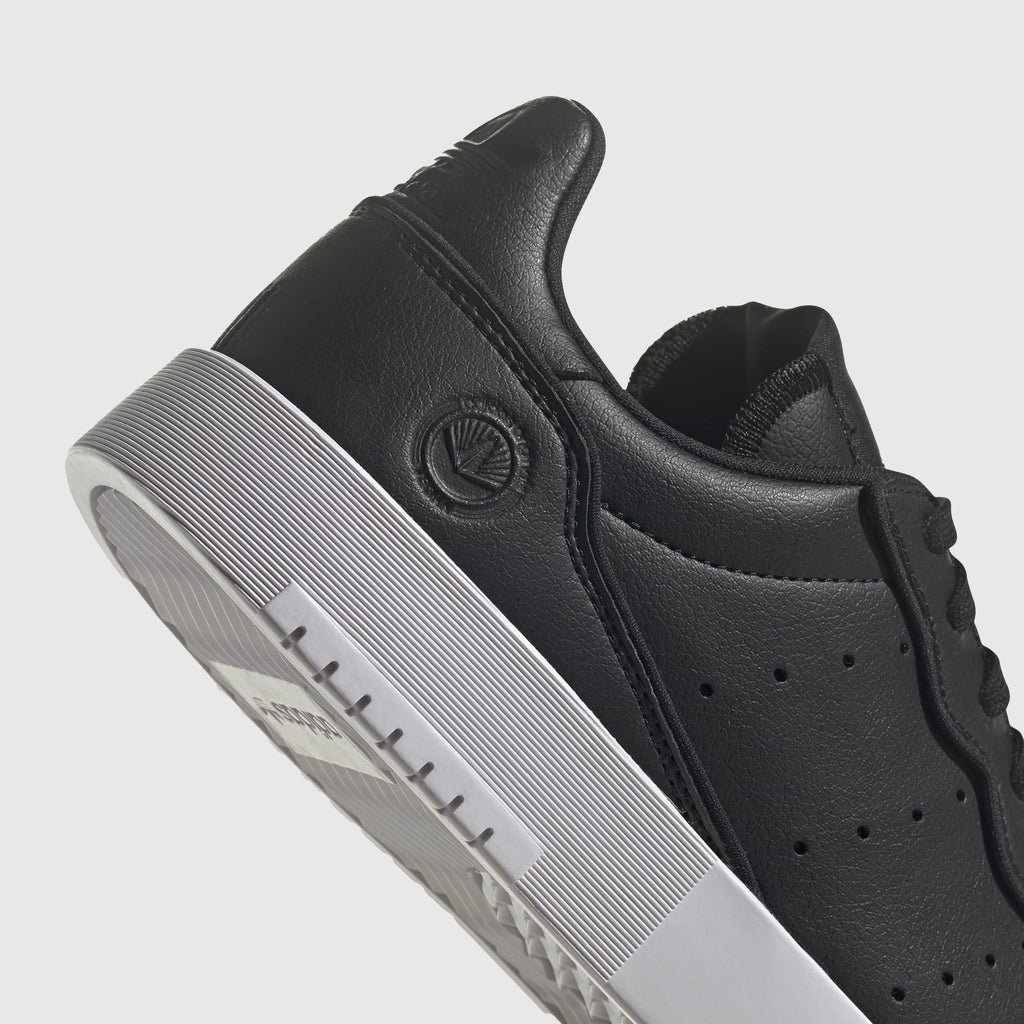 Adidas Supercourt Vegan - Core Black / Core Black / Footwear White Back Vegan Branding