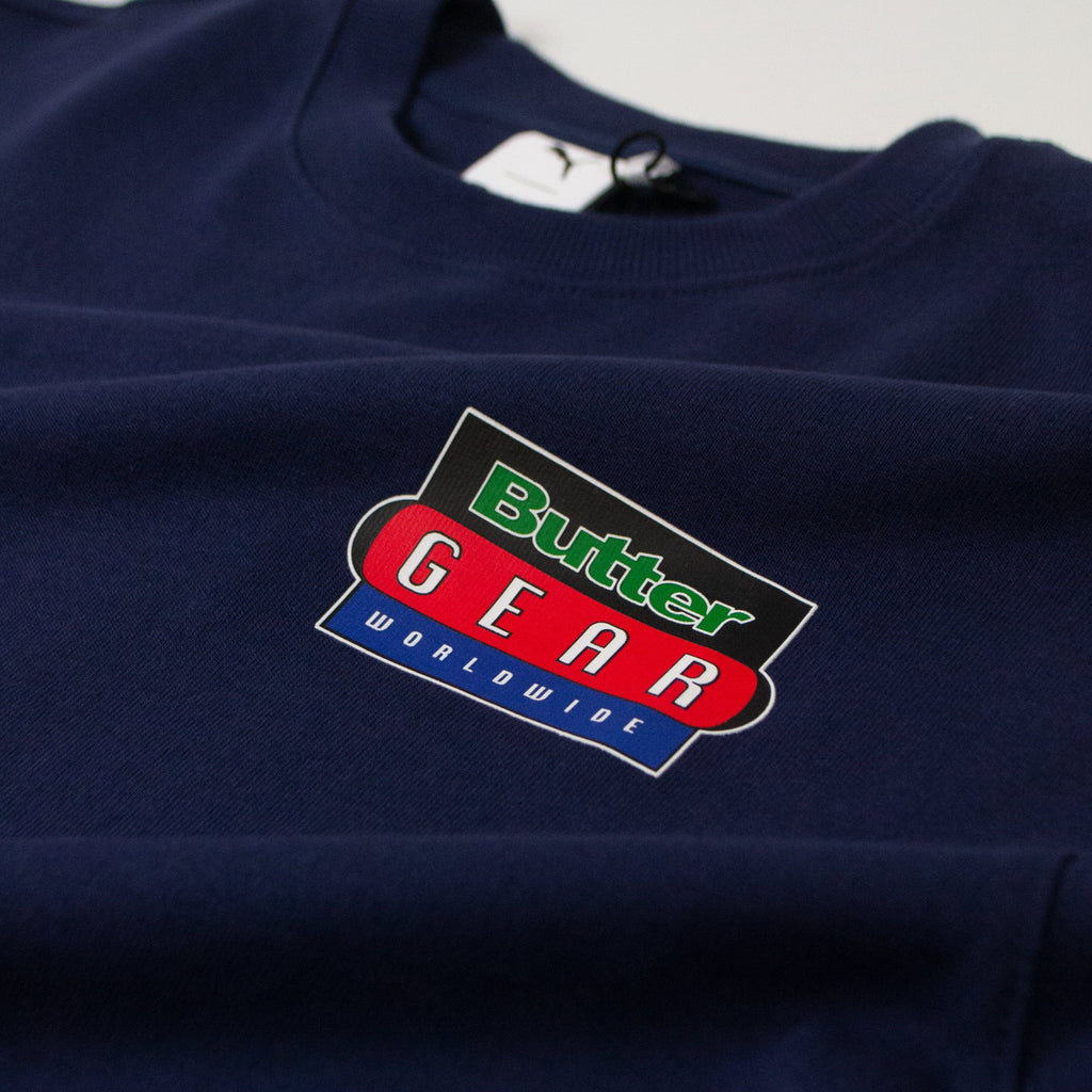 Puma X Butter Goods Graphic Tee - Peacoat - Close Up