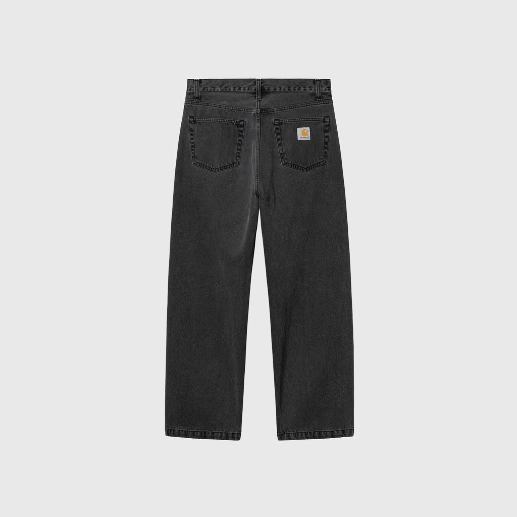 Carhartt WIP Landon Pant - Black Heavy Stone Wash - Back