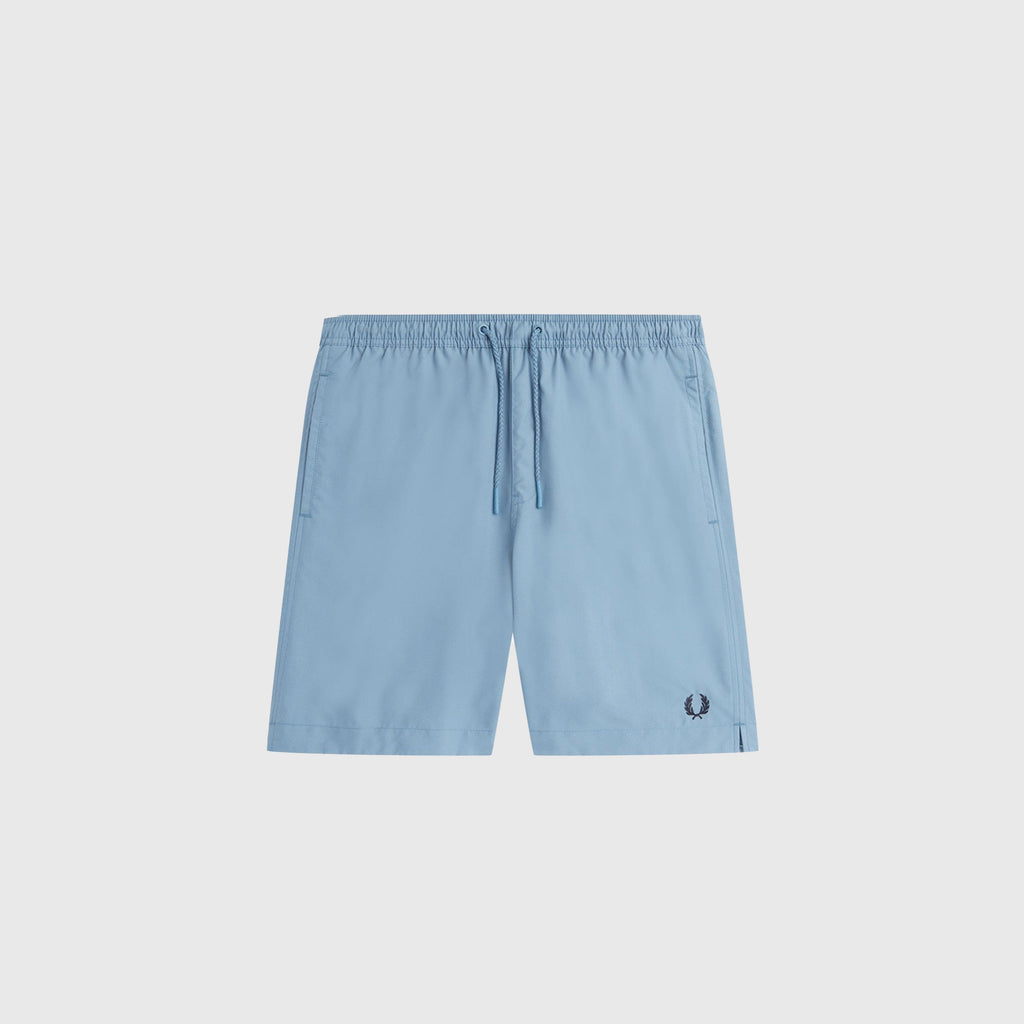 Fred Perry Classic Swimshort - Ash Blue - Front