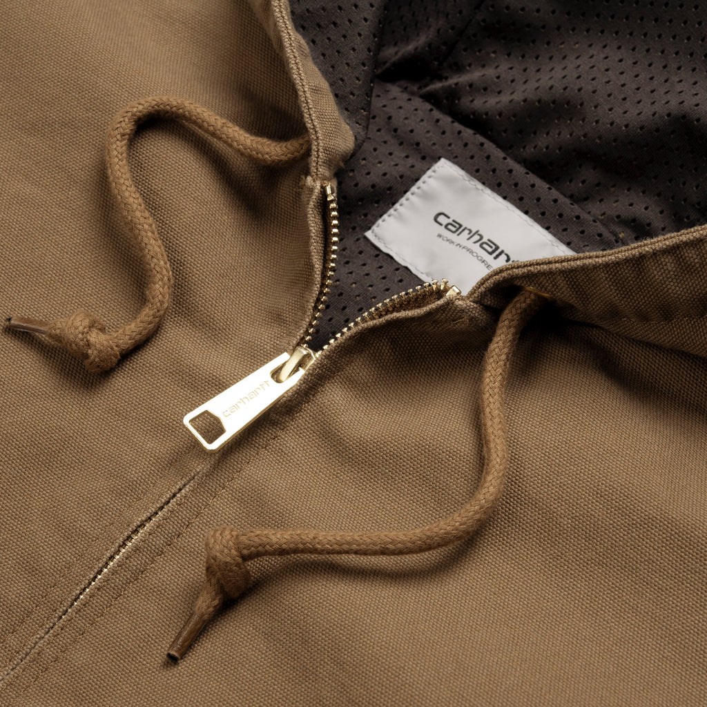 Carhartt WIP Active Jacket - Hamilton Brown Zipper