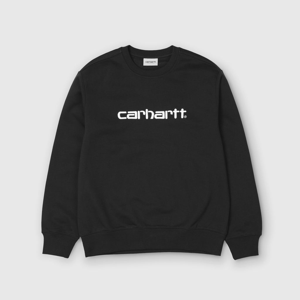 Carhartt WIP Carhartt Sweat - Black / White Front