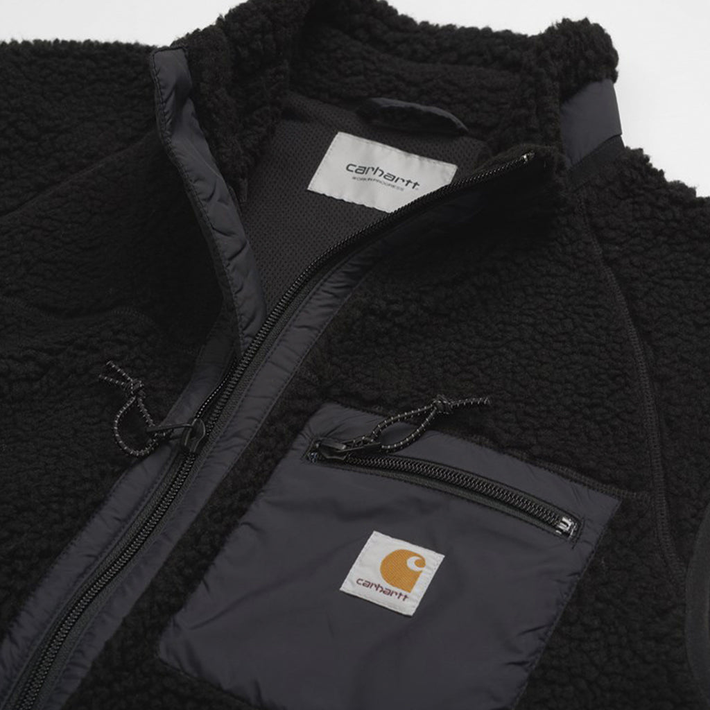 Carhartt WIP Prentis Vest Liner - Black Pocket 