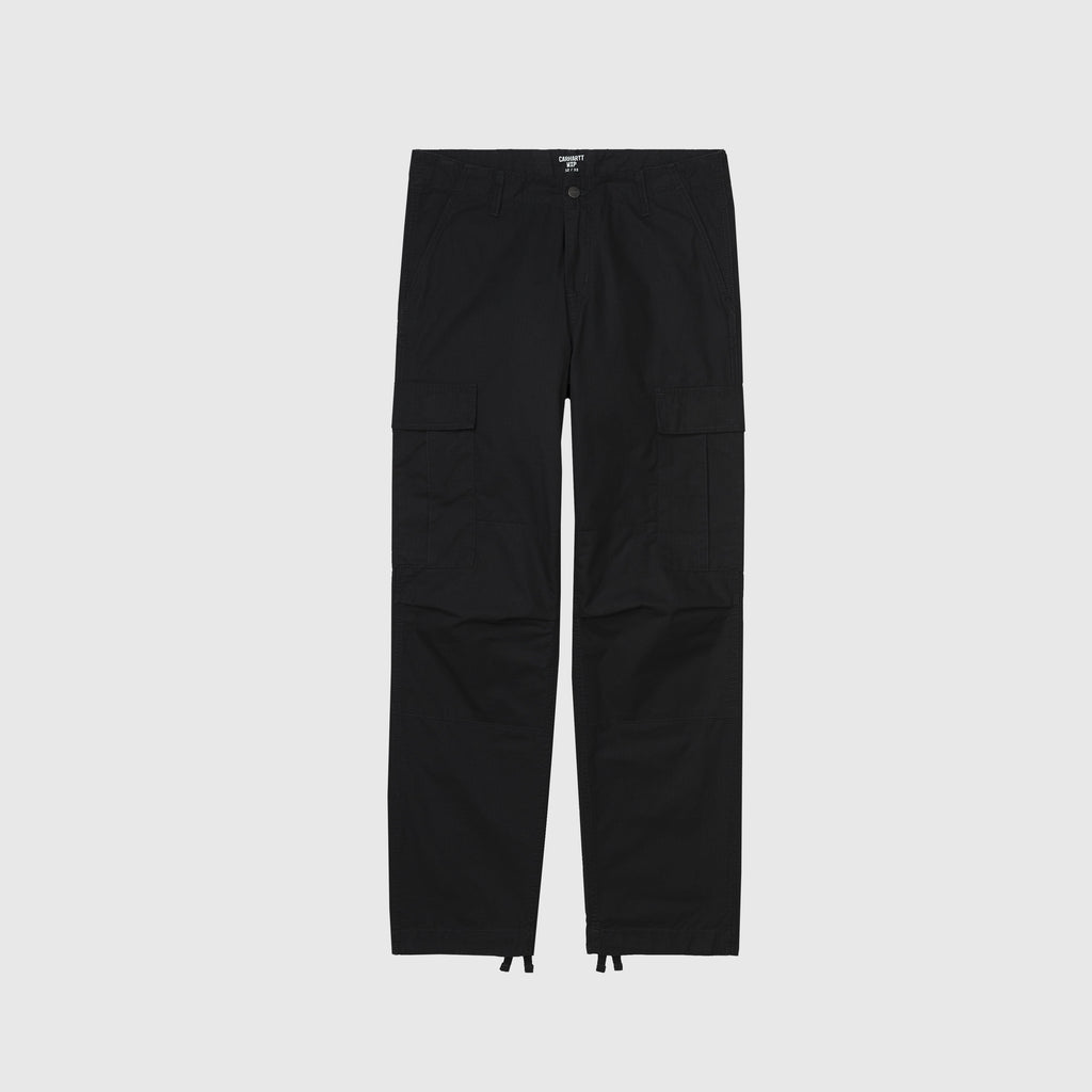 Carhartt WIP Regular Cargo Pant - Black Front