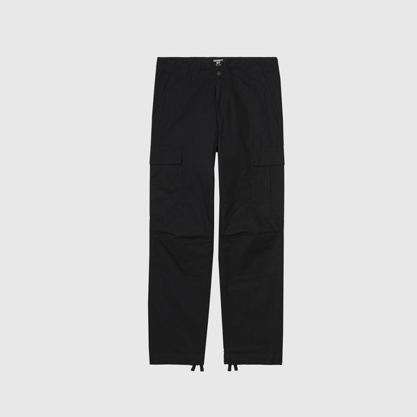 Carhartt WIP Regular Cargo Pant - Black Front