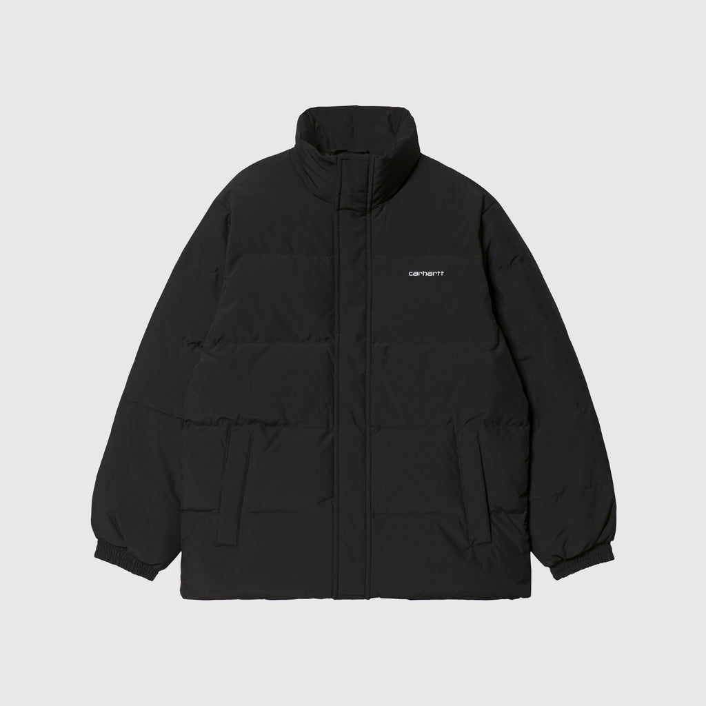 Carhartt WIP Danville Jacket - Black / White Front 