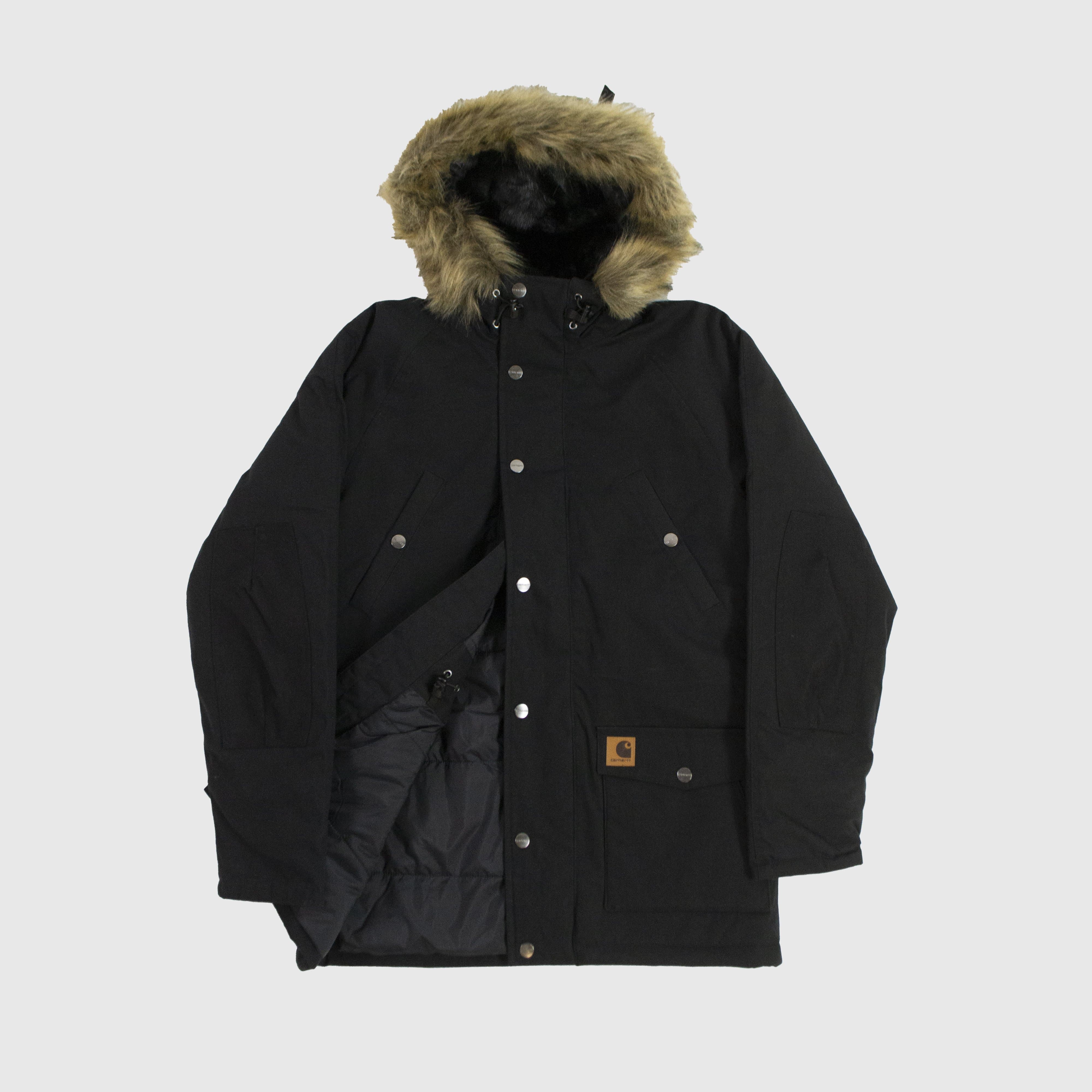 Carhartt WIP Trapper Parka - Black– The Forum Swindon