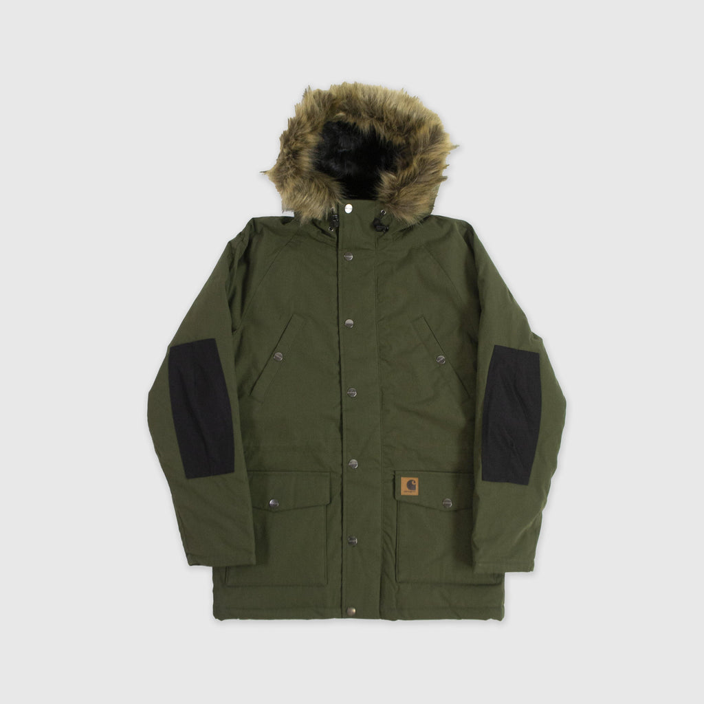 Carhartt WIP Trapper Parka - Cypress Front 