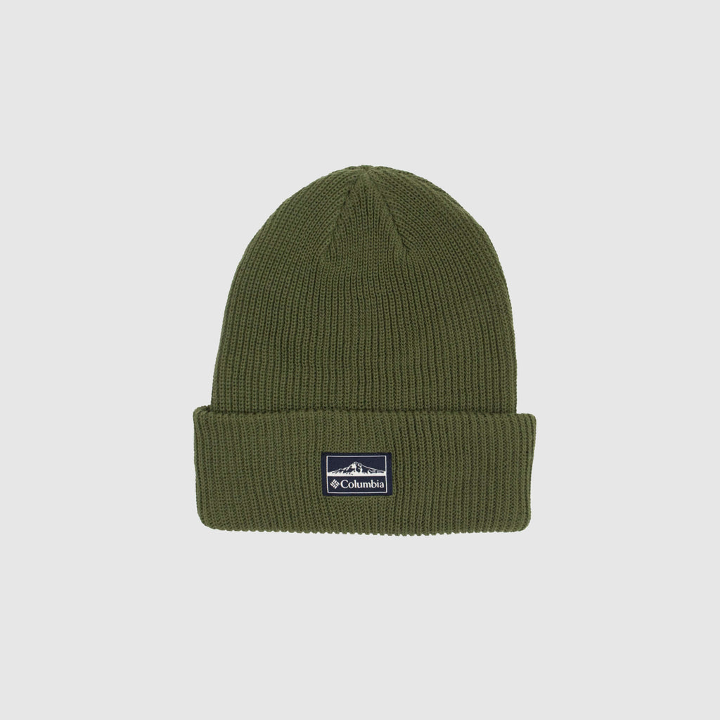 Columbia Lost Larger II Recycled Beanie - Stone Green Front
