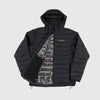 Columbia Powderlite Hooded Jacket - Black Open