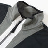 Columbia Back Bowl Full Zip Fleece - Black /City Grey / White Neckline And Zipper
