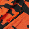 Columbia Field ROC Backbowl Fleece - Red Quartz Zipper Detailing