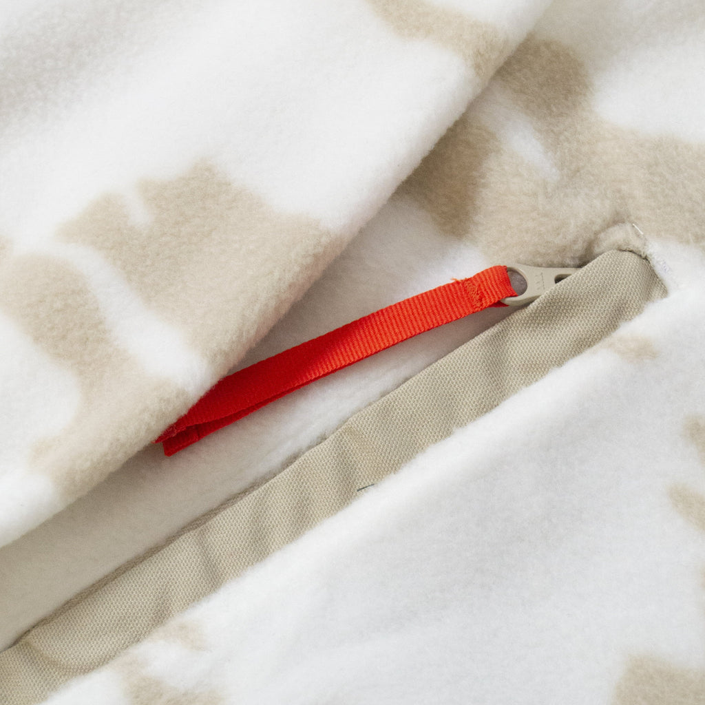 Columbia Field ROC Backbowl Fleece - Sea Salt Pocket Zipper 