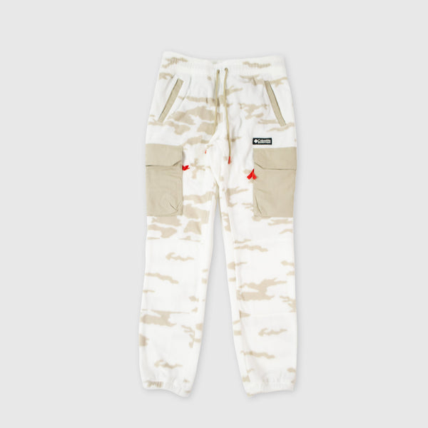 Columbia Field ROC Backbowl Fleece Pant - Sea Salt Camo Front 