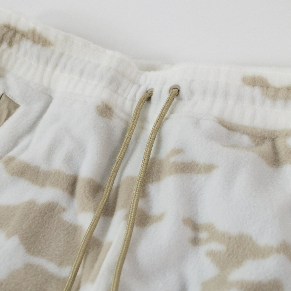Columbia Field ROC Backbowl Fleece Pant - Sea Salt Camo Drawstring 