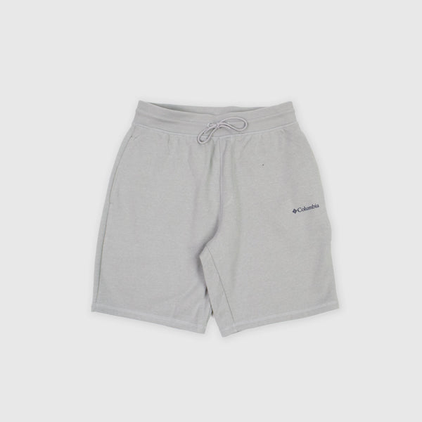 Columbia Logo Fleece Shorts - Columbia Grey Heather Front