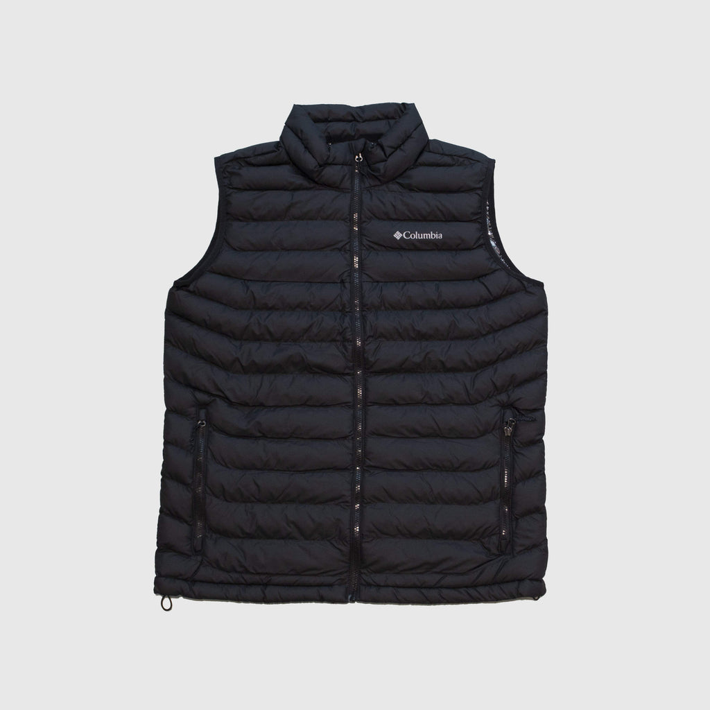 Columbia Powder lite Vest - Black Front 