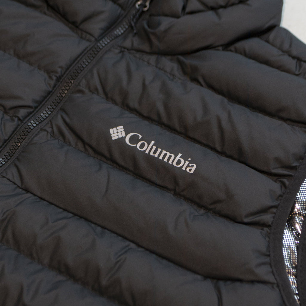 Columbia Powder lite Vest - Black Chest Logo 