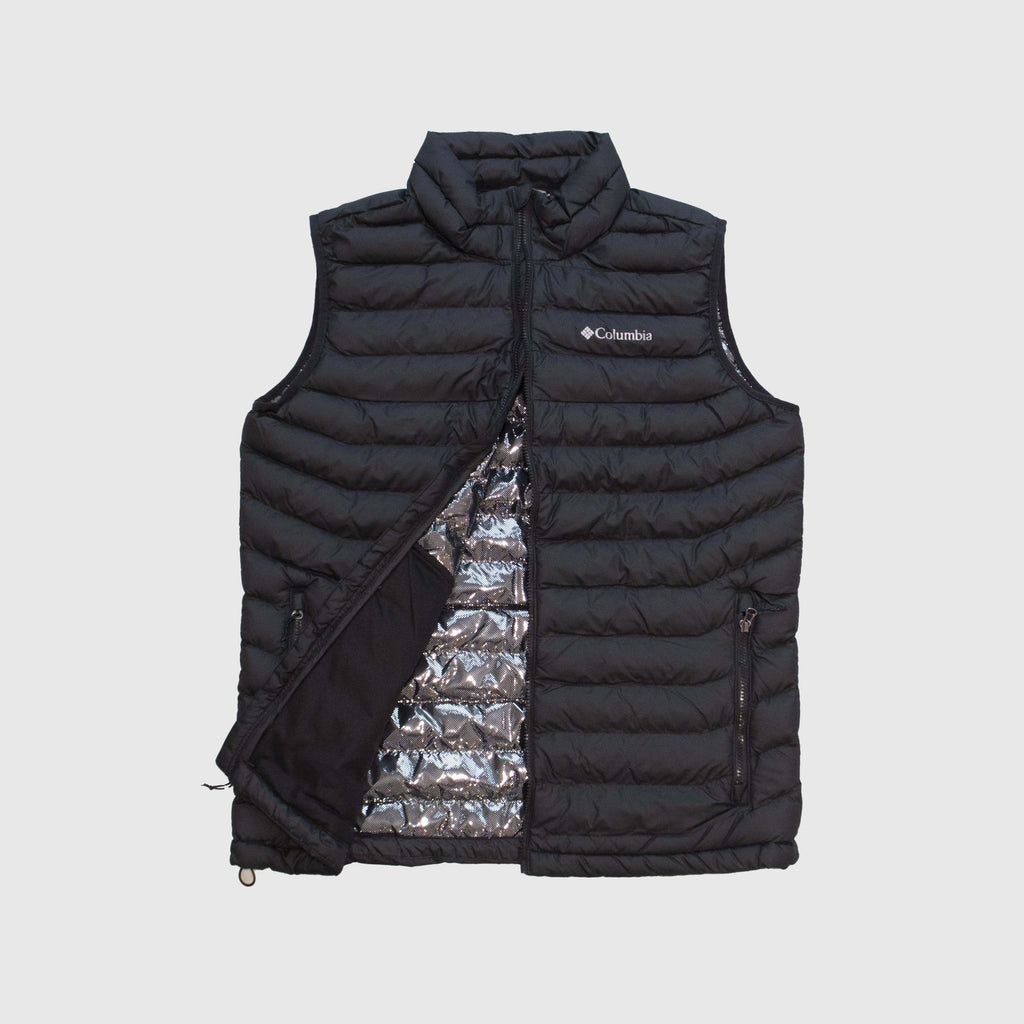 Columbia Powder lite Vest - Black Open 