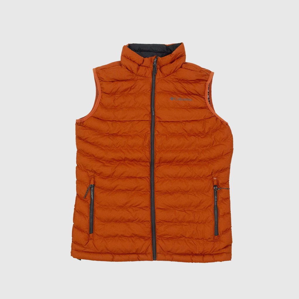 Columbia Powder Lite Vest - Harvester Front 