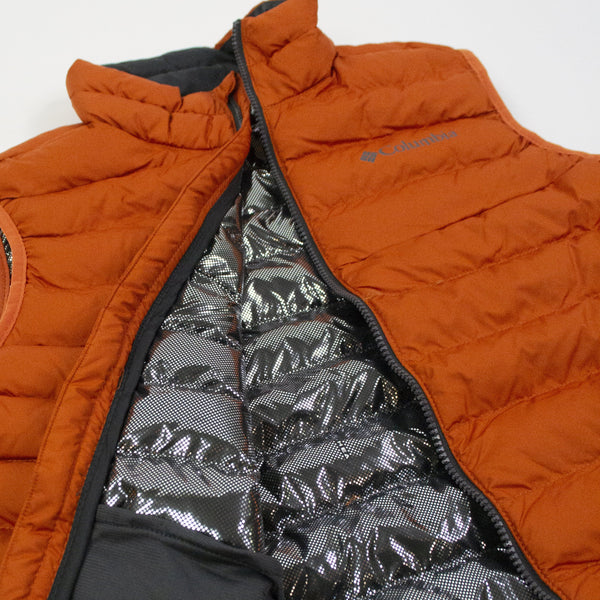 Columbia Powder Lite Vest - Harvester Open With Thermal Lining 