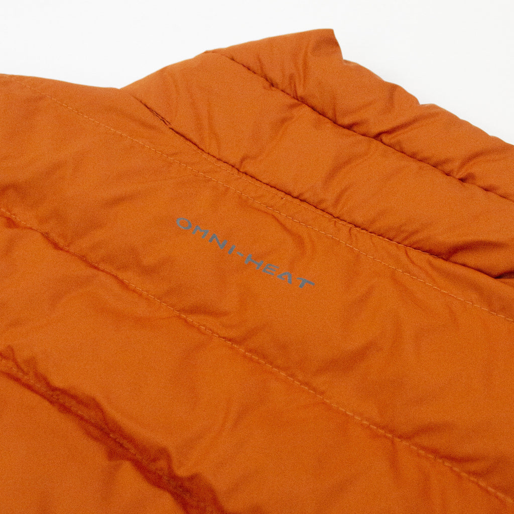 Columbia Powder Lite Vest - Harvester Omni Heat Branding 