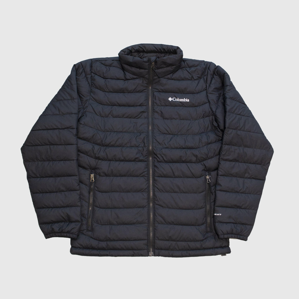 Columbia Powderlite Jacket - Black Front 