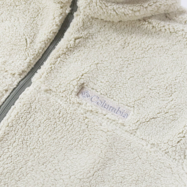 Columbia Rugged Ridge II Sherpa Fleece - Ancient Fossil / Stone Green Chest Logo 