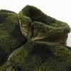 Columbia Winter Pass Print Fleece - Olive Green Check Neck And Zipper
