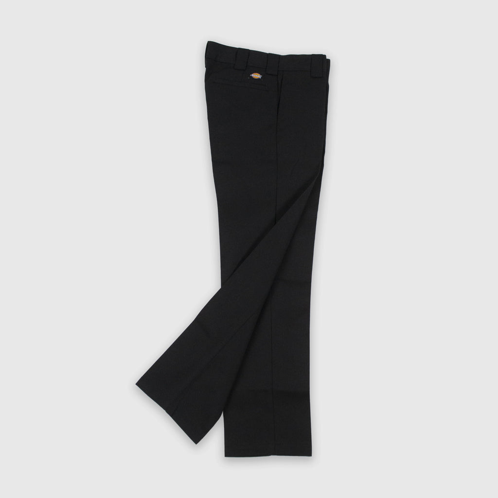 Dickies 873 Straight Leg Slim Fit Work Pant-  Black Front