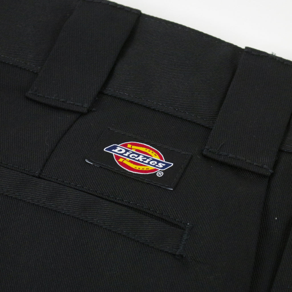 Dickies 873 Straight Leg Slim Fit Work Pant-  Black Back logo