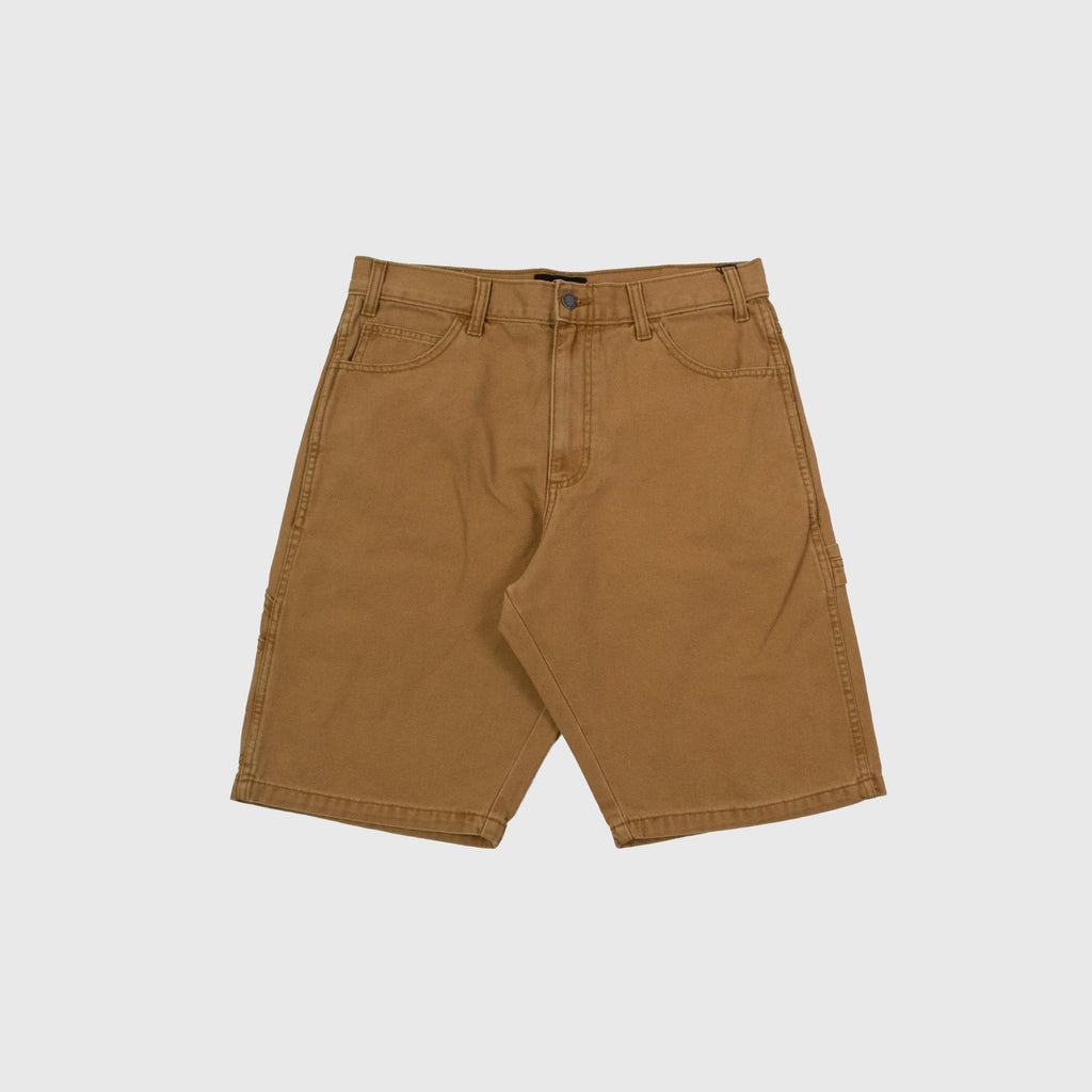 Dickies Duck Canvas Short - Brown / Stone Wash - Front