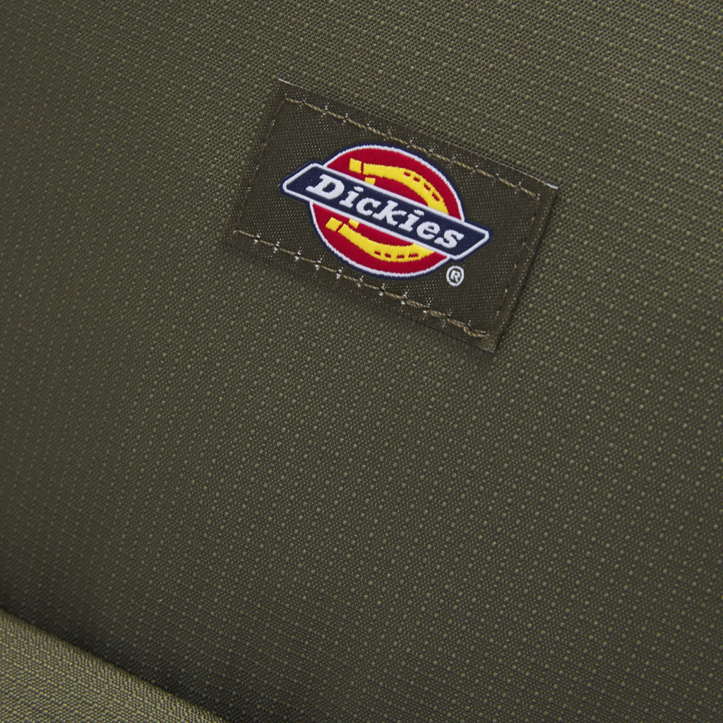 Dickies Chickaloon Backpack - Military Green Woven Logo Tab 