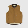Dickies Duck Canvas Vest - Brown Duck Front