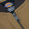 Dickies Duck Canvas Vest - Brown Duck Zipper With Branding 