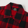 Dickies LS New Sacramento Shirt - Red Collar