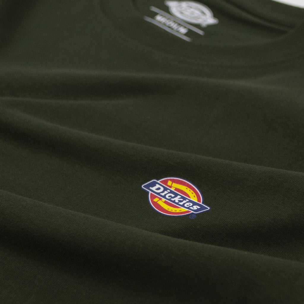 Dickies SS Mapleton Tee - Olive Green Chest Logo